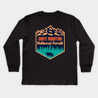 White mountains national forest Kids Long Sleeve T-Shirt